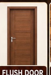 Wooden flush door
